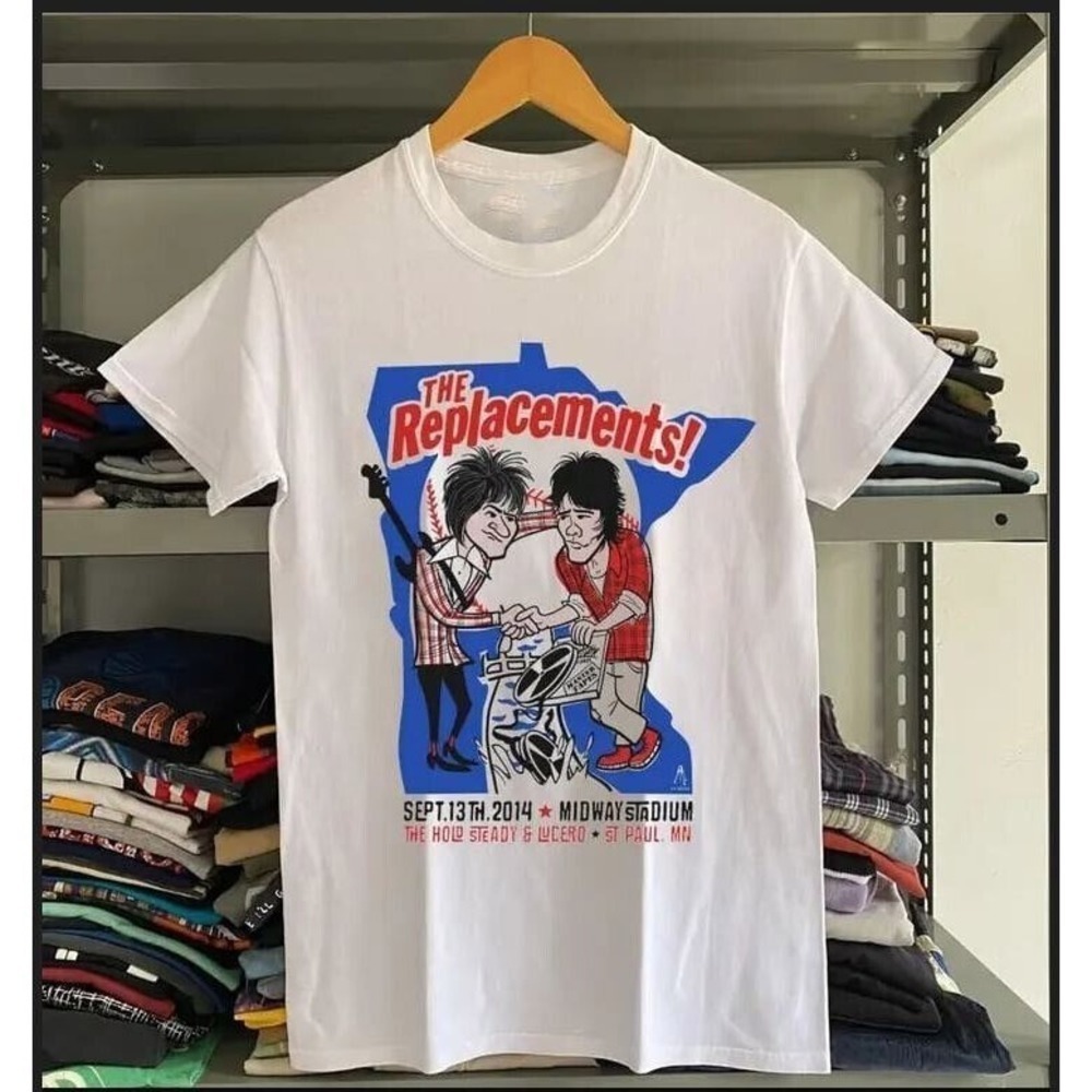 The Replacements Midway Stadium Concert Tour Rock Band 90S Shirt